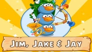 Angry Birds Epic RPG  Part 4 Jim Jake amp Jay Walkthrough Gameplay [upl. by Jerol]