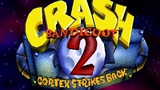 Crash Bandicoot 2  Complete 100 Walkthrough  All Gems All Boxes All Crystals [upl. by Euqinaj]