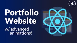 React Project Tutorial – Build a Portfolio Website w Advanced Animations [upl. by Lacie691]