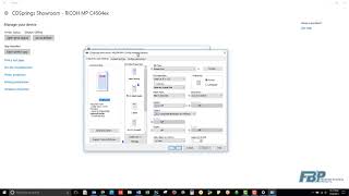 How to Set Your Default Print Options for Your Ricoh Copier [upl. by Anayhd42]