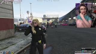 Candice Learns That She Permad A Man  NoPixel GTA RP [upl. by Brunell]