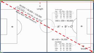 How to Line  Measure a Soccer Field [upl. by Reace]