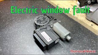 Vw t5 electric window fault [upl. by Hanford]