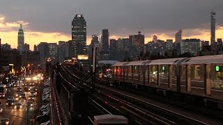 NYC Subway Manhattan Views from the IRT Flushing Line [upl. by Ellehcir]