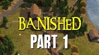 Banished Gameplay Walkthrough Part 1  Surviving the Harsh Winter [upl. by Domella17]