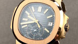 Patek Philippe 59801R001 Nautilus Chronograph Date Patek Philippe Watch Review [upl. by Delia]