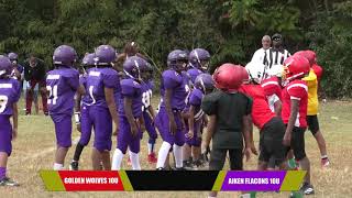 Golden Wolves vs Aiken Falcons 10 amp Under Football [upl. by Hamish]