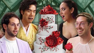 The Try Guys Bake Wedding Cakes Without A Recipe [upl. by Nykal740]