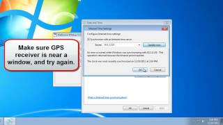 NTP Network Time Server Setup Windows 7 [upl. by Sugden]