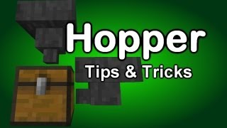 Minecraft Hopper Tutorial Part 1 [upl. by Neeluj954]