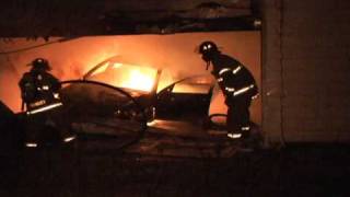 Working Structure And Car Fire In Gary Indiana [upl. by Stewart]