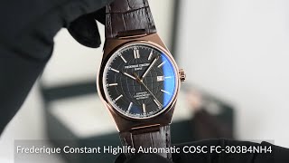 Frederique Constant Highlife Automatic COSC FC303B4NH4 [upl. by Inessa]