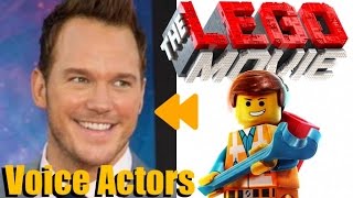 quotThe LEGO Moviequot 2014 Voice Actors and Characters [upl. by Cindra]