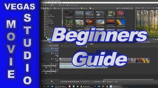 Beginners Guide for Vegas Movie Studio 14 Platinum How to use [upl. by Adnaugal]