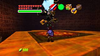 Legend of Zelda Ocarina of Time  Boss Sorceress Sisters Twinrova 1080P [upl. by Cassady]