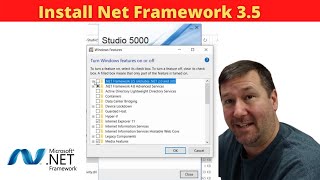 Install Microsoft NET Framework 35 on Windows 10 [upl. by Ettenuahs122]