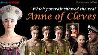 Anne of Cleves AI Animated Real Faces of The Six Wives of Henry VIII shorts [upl. by Rodolph842]