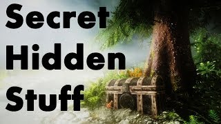 Skyrim Secret Hidden Chests Locations [upl. by Ycram]