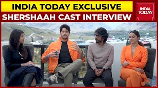 Shershaah in Kargil Sidharth Malhotra and Kiara Advani Exclusive Interview  India Today [upl. by Anzovin]