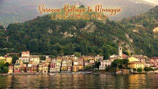 VARENNA BELLAGIO to MENAGGIO in LAKE COMO ITALY [upl. by Ramyaj]