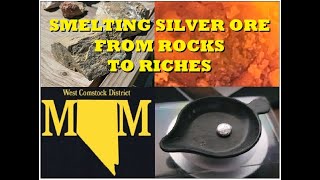 How to process silver ore  and get real silver bars The Mahoney Mine will show you how [upl. by Elkin656]