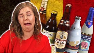 Irish People Taste Test Belgian Beer [upl. by Gennaro5]