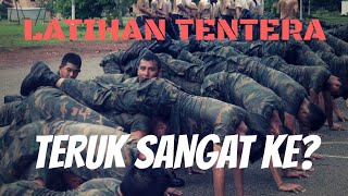 TERUK SANGAT KE LATIHAN TENTERA  PENDEDAHAN EKSKLUSIF RUTIN HARIAN LATIHAN TENTERA [upl. by Gibrian]