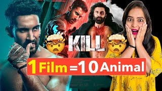 Kill Movie REVIEW  Deeksha Sharma [upl. by Tyika]