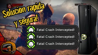 Fatal Crash Intercepted y Pantalla Negra Solucion XBOX 360 RGH [upl. by Karame]