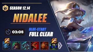 Season 1214 Nidalee Jungle Clear  Full clear 308 AS [upl. by Buehler253]