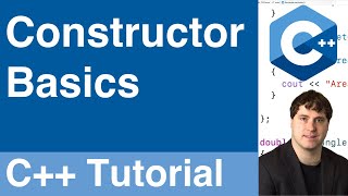 Constructor Basics  C Tutorial [upl. by Sivehc]