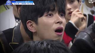 PRODUCE X 101 Original HIGH NOTE vs Trainees p1 BTS Seventeen NCT U NUEST [upl. by Ashien]