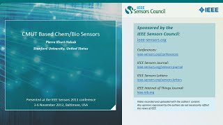 CMUT Based ChemBio Sensors [upl. by Attennyl]