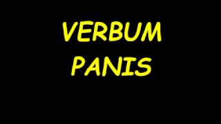 Verbum Panis  Canzone con testo  By RF57 [upl. by Huff]