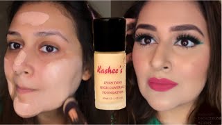 KASHEES EVENTONE HIGH COVERAGE FOUNDATION REVIEW  PRO amp CONS [upl. by Anrev]