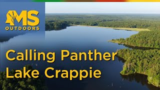 LiveScoping Crappie at Calling Panther Lake [upl. by Etteinotna491]