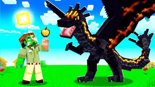 I TAMED THE RAREST DRAGON IN MINECRAFT [upl. by Artim761]