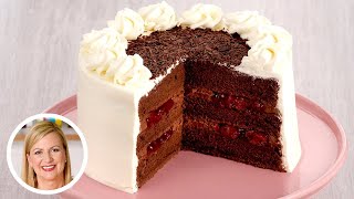 Professional Baker Teaches You How To Make BLACK FOREST CAKE [upl. by Ymor375]