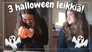 Hauskoja leikkejä HALLOWEEN juhliin [upl. by Hellene]