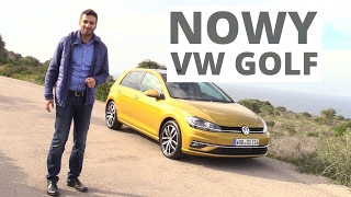 Volkswagen Golf 2017  pierwszy test AutoCentrumpl 314 [upl. by Akienaj]