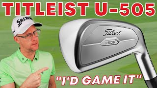 Titleist U505 Utility Iron The Club That Will Up Your Golf Game [upl. by Aneloc922]