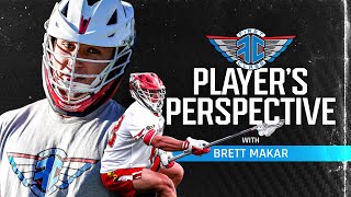 Players Perspective  Maryland Defenseman Brett Makar [upl. by Ermine]