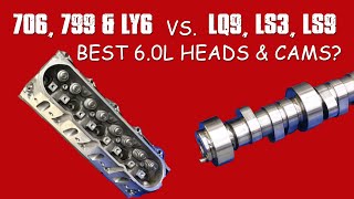 HOW TO MAKE MORE 60L LS POWER TESTEDSTOCK 706 v 799 v LY6 HEADS amp STOCK 60 v LS3 v LS9 CAMS [upl. by Wellington]