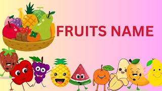 Fruits Name in EnglishLearn FruitsKuzhandhaigal ArivuPoonga [upl. by Sergius]