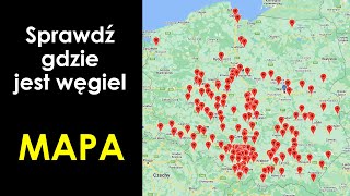 Gdzie można kupić węgiel  ekogroszek  MAPA  Sprawdź ile kosztuje tona węgla  PGG sprzedaż węgla [upl. by Niuqauj]