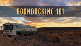 Boondocking 101  Its Easier Than You Think  RV Miles [upl. by Guenzi]