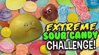 Annoying Orange  Extreme Sour Candy Challenge [upl. by Leahcym]