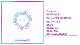 FULL ALBUM 마마무MAMAMOO  White Wind 9th Mini AIbum [upl. by Ribble]