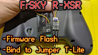 How to Update FrSky Receiver Firmware with your FrSky Taranis XLite [upl. by Rance]