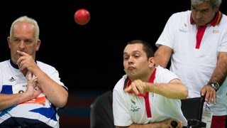 Boccia highlights from London 2012 Paralympic Games [upl. by Ras]